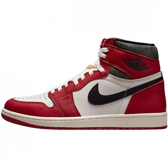 Kixify Jordan 1 Retro High OG Chicago Lost and Found Varsity Red/Black-Sail-Muslin DZ5485-612