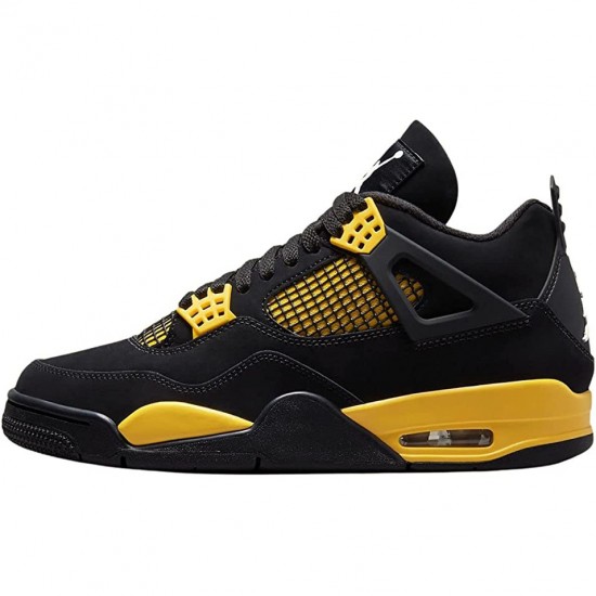 Kixify Jordan 4 Retro Thunder 2023 Black/Tour Yellow DH6927-017