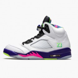 Kixify Jordan 5 Retro Alternate Bel Air White/Court Purple-Racer Pink-Ghost Green DB3335-100