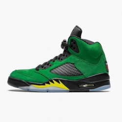 Kixify Jordan 5 Retro SE Oregon Green Yellow Apple Green/Black/Yellow Strike/Black CK6631-307