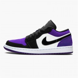 Kixify Nike Air Jordan 1 Low Court Purple White/Black-Court Purple