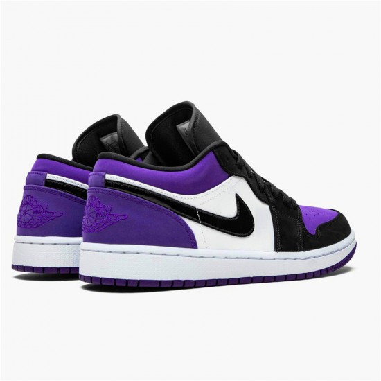 Kixify Nike Air Jordan 1 Low Court Purple White/Black-Court Purple