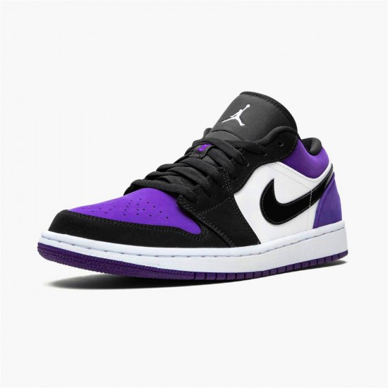 Kixify Nike Air Jordan 1 Low Court Purple White/Black-Court Purple