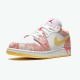 Kixify Nike Air Jordan 1 Low Paint Drip (GS) Arctic Punch/Pale Vanilla-White