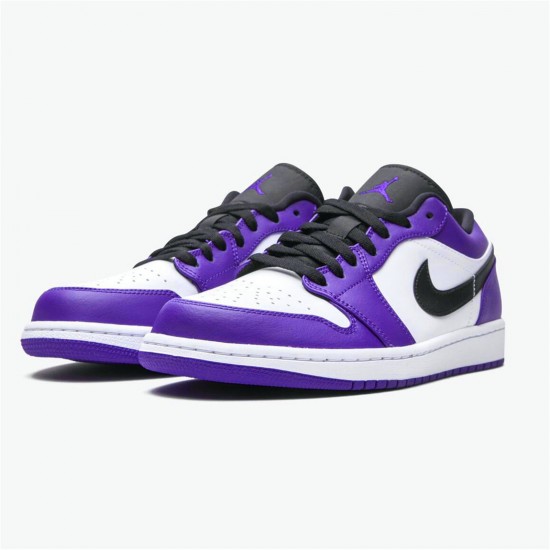 Kixify Nike Air Jordan 1 Low Court Purple White Court Purple/Black-White