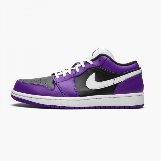 Kixify Nike Air Jordan 1 Low Court Purple Black Court Purple/Black-White