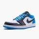 Kixify Nike Air Jordan 1 Low Laser Blue Black/Black-Laser Blue-White