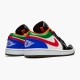 Kixify Nike Air Jordan 1 Low Multi-Color Black Toe (W) White/Hyper Royal-University Red-White