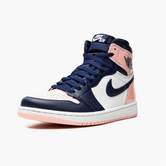 Kixify Nike Air Jordan 1 Retro High OG Atmosphere (W) Atmosphere/White-Laser Pink-Obsidian