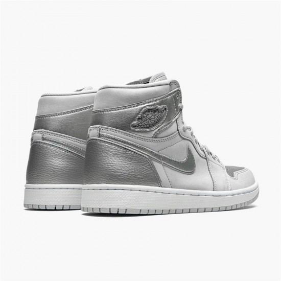 Kixify Nike Air Jordan 1 Retro High CO Japan Neutral Grey (2020) Neutral Grey/Metallic Silver-White