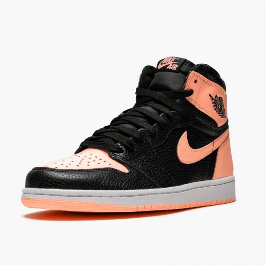 Kixify Nike Air Jordan 1 Retro High Black Crimson Tint Black/Crimson Tint-White-Hyper Pink-Mystic Green