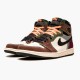 Kixify Nike Air Jordan 1 Retro High OG Hand Crafted Black/Archaeo Brown-Dark Chocolate