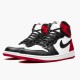 Kixify Nike Air Jordan 1 Retro High Satin Black Toe (W) Black/White-University Red