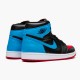 Kixify Nike Air Jordan 1 Retro High NC to Chi Leather (W) Black/Dark Powder Blue-Gym Red