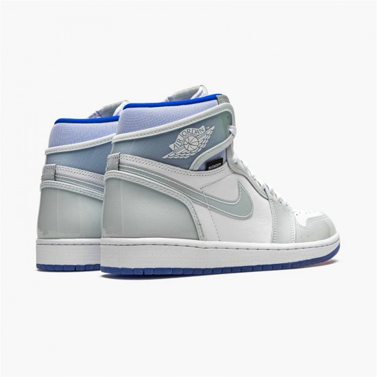 Kixify Nike Air Jordan 1 Retro High Zoom White Racer Blue White/Racer Blue-White