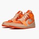 Kixify Nike Air Jordan 1 Mid Apricot Orange (W) Atomic Orange/Apricot Agate-Terra Blush