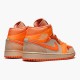 Kixify Nike Air Jordan 1 Mid Apricot Orange (W) Atomic Orange/Apricot Agate-Terra Blush