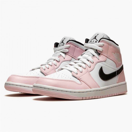 Kixify Nike Air Jordan 1 Mid Barely Rose (W) Light Violet/Black-White