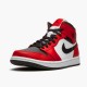 Kixify Nike Air Jordan 1 Mid Chicago Toe Black/Gym Red-White