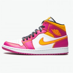 Kixify Nike Air Jordan 1 Mid Dia de los Muertos White/Fuchsia-Orange-Black