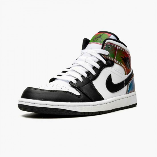 Kixify Nike Air Jordan 1 Mid Heat Reactive White/Black/Heat Reactive