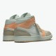 Kixify Nike Air Jordan 1 Mid Milan Sail/Light Bone-String-Shimmer