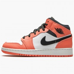 Kixify Nike Air Jordan 1 Mid Pink Quartz (GS) Pink Quartz/Dark Smoke Grey-Whit