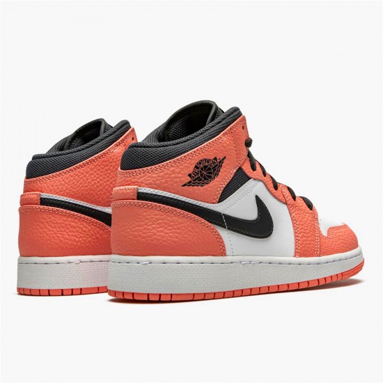 Kixify Nike Air Jordan 1 Mid Pink Quartz (GS) Pink Quartz/Dark Smoke Grey-Whit