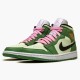 Kixify Nike Air Jordan 1 Mid Dutch Green (W) Dutch Green/Black-Barely Green