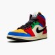 Kixify Nike Air Jordan 1 Mid SE Fearless Blue the Great Muslin/Varsity Red-Royal-Taxi-Black