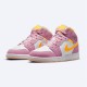 Kixify Nike Air Jordan 1 Mid SE Arctic Pink (GS) Light Arctic Pink/University Gold-White