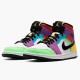 Kixify Nike Air Jordan 1 Mid SE Multi-Color (W) White/Black-Lightbulb-Team Orange