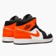 Kixify Nike Air Jordan 1 Mid Shattered Backboard Black/White-Starfish