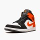 Kixify Nike Air Jordan 1 Mid Shattered Backboard Black/White-Starfish