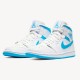 Kixify Nike Air Jordan 1 Mid UNC (W) White/Dark Powder Blue-White