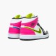 Kixify Nike Air Jordan 1 Mid White Black Cyber Pink White/Black-Cyber-Pink