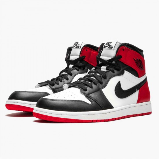 Kixify Nike Air Jordan 1 Retro Black Toe (2013) White/Black-Gym Red