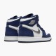 Kixify Nike Air Jordan 1 Retro High COJP Midnight Navy (2020) White/Metallic Silver-Midnight Navy