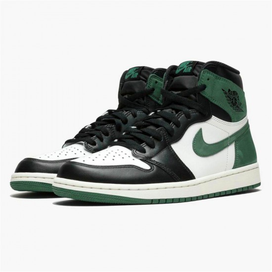 Kixify Nike Air Jordan 1 Retro High Clay Green Summit White/Clay Green-Black