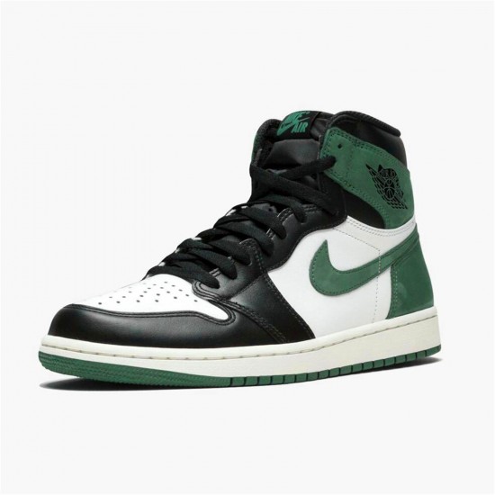 Kixify Nike Air Jordan 1 Retro High Clay Green Summit White/Clay Green-Black