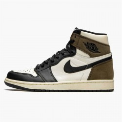 Kixify Nike Air Jordan 1 Retro High Dark Mocha Sail/Dark Mocha-Black-Black