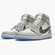 Kixify Nike Air Jordan 1 Retro High Dr Wolf Grey/Sail-Photon Dust-White