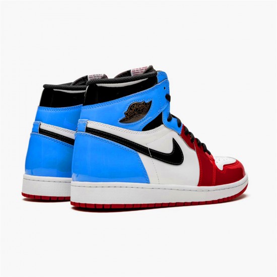 Kixify Nike Air Jordan 1 Retro High Fearless UNC Chicago White/University Blue-Varsity Red-Black