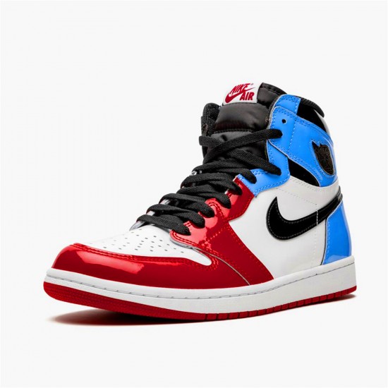 Kixify Nike Air Jordan 1 Retro High Fearless UNC Chicago White/University Blue-Varsity Red-Black