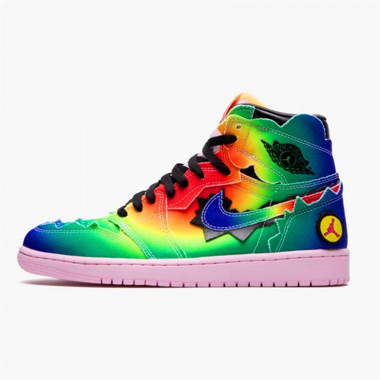 Kixify Nike Air Jordan 1 Retro High J Balvin Multi-Color/Black-Pink Foam-Multi-Color