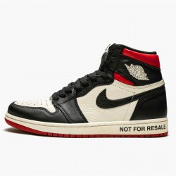 Kixify Nike Air Jordan 1 Retro High Not for Resale Varsity Red Sail/Black-Varsity Red