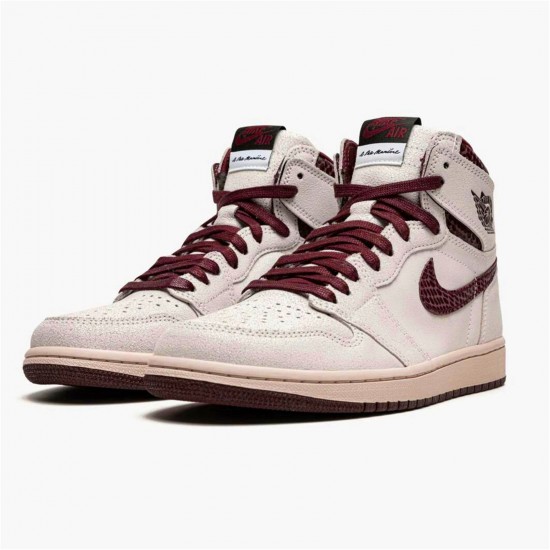 Kixify Nike Air Jordan 1 Retro High OG A Ma Maniére Sail/Burgundy Crush