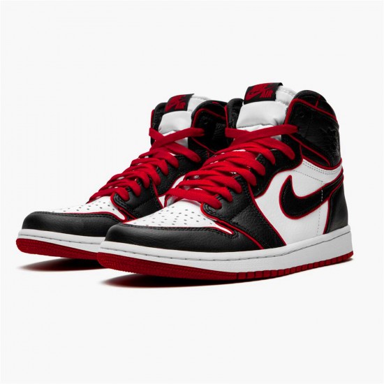 Kixify Nike Air Jordan 1 Retro High Bloodline Black/Gym Red-White