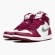 Kixify Nike Air Jordan 1 Retro High OG Bordeaux Bordeaux/White-Metallic Silver