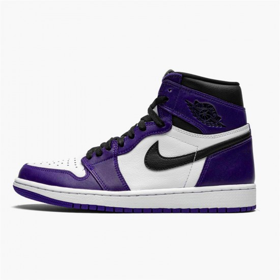 Kixify Nike Air Jordan 1 Retro High Court Purple White Court Purple/White-Black